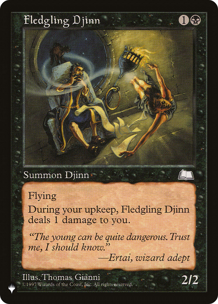 Fledgling Djinn [The List Reprints] | Exor Games Bridgewater