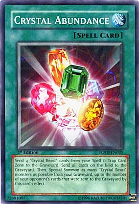 Crystal Abundance [FOTB-EN035] Common | Exor Games Bridgewater
