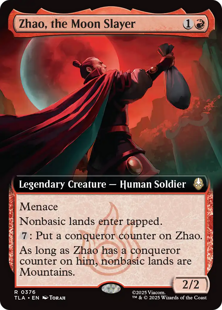 Zhao, the Moon Slayer (Extended Art) [Avatar: The Last Airbender] | Exor Games Bridgewater