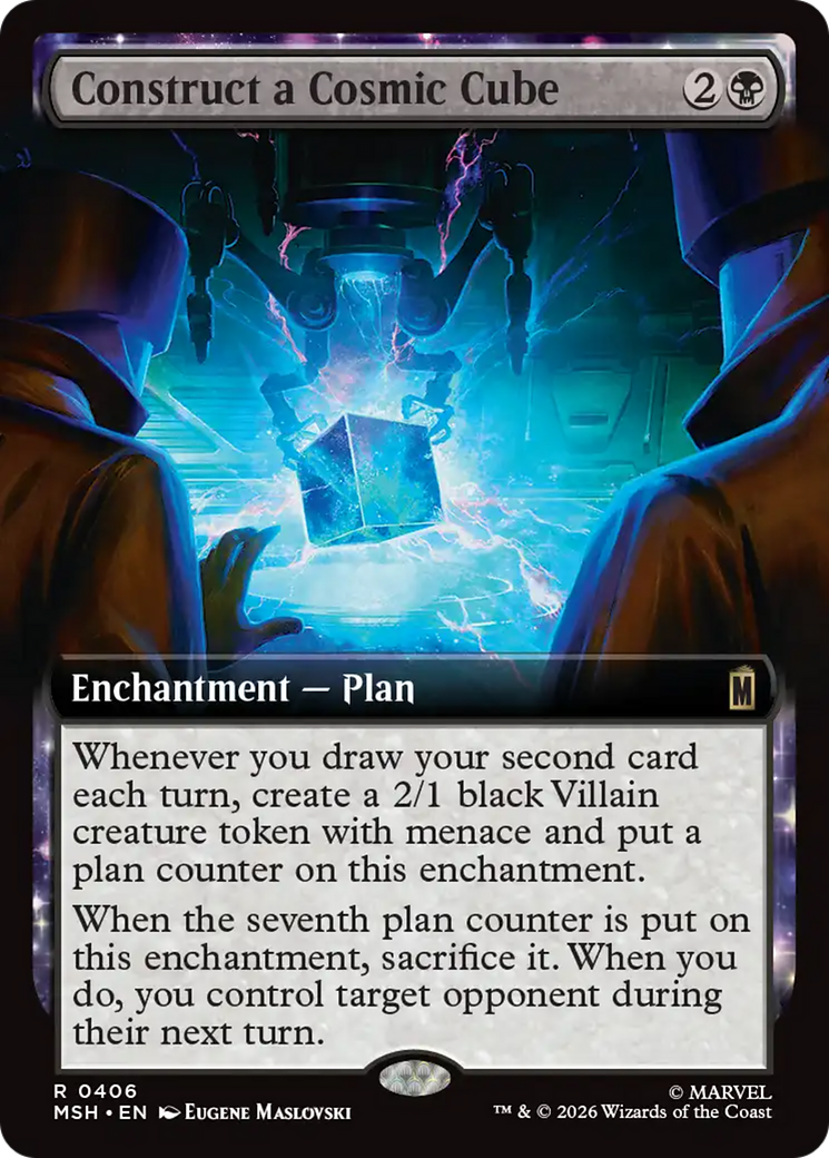 Construct a Cosmic Cube (Extended Art) [Marvel Super Heroes] | Exor Games Bridgewater
