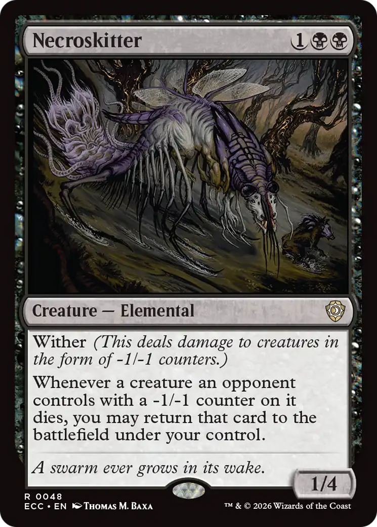 Necroskitter [Lorwyn Eclipsed Commander] | Exor Games Bridgewater