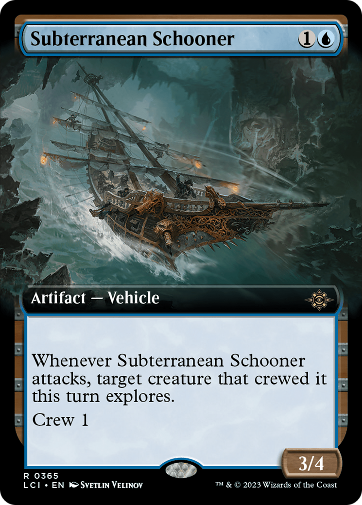 Subterranean Schooner (Extended Art) [The Lost Caverns of Ixalan] | Exor Games Bridgewater