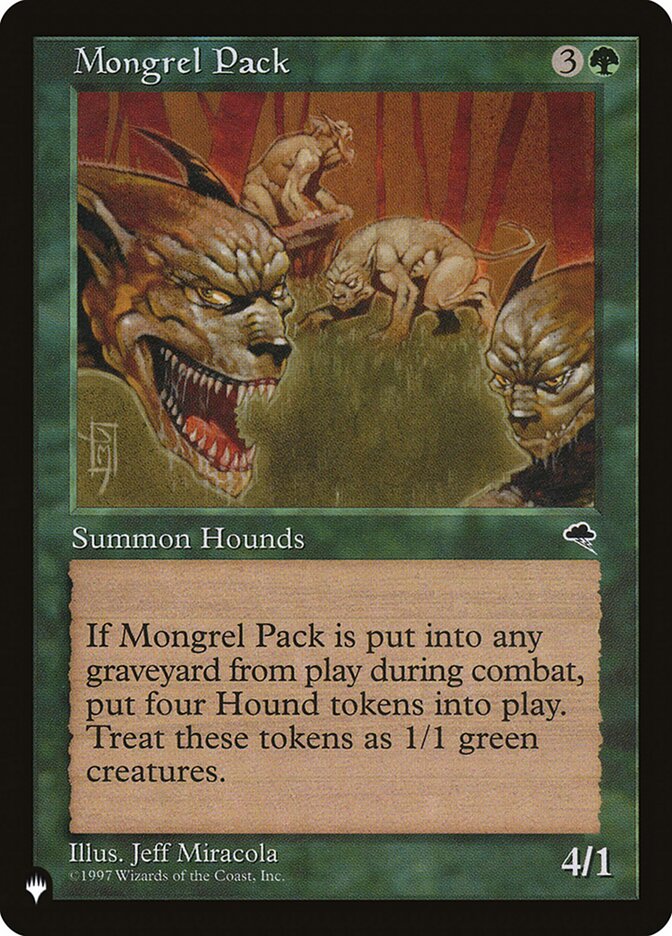 Mongrel Pack [The List] | Exor Games Bridgewater