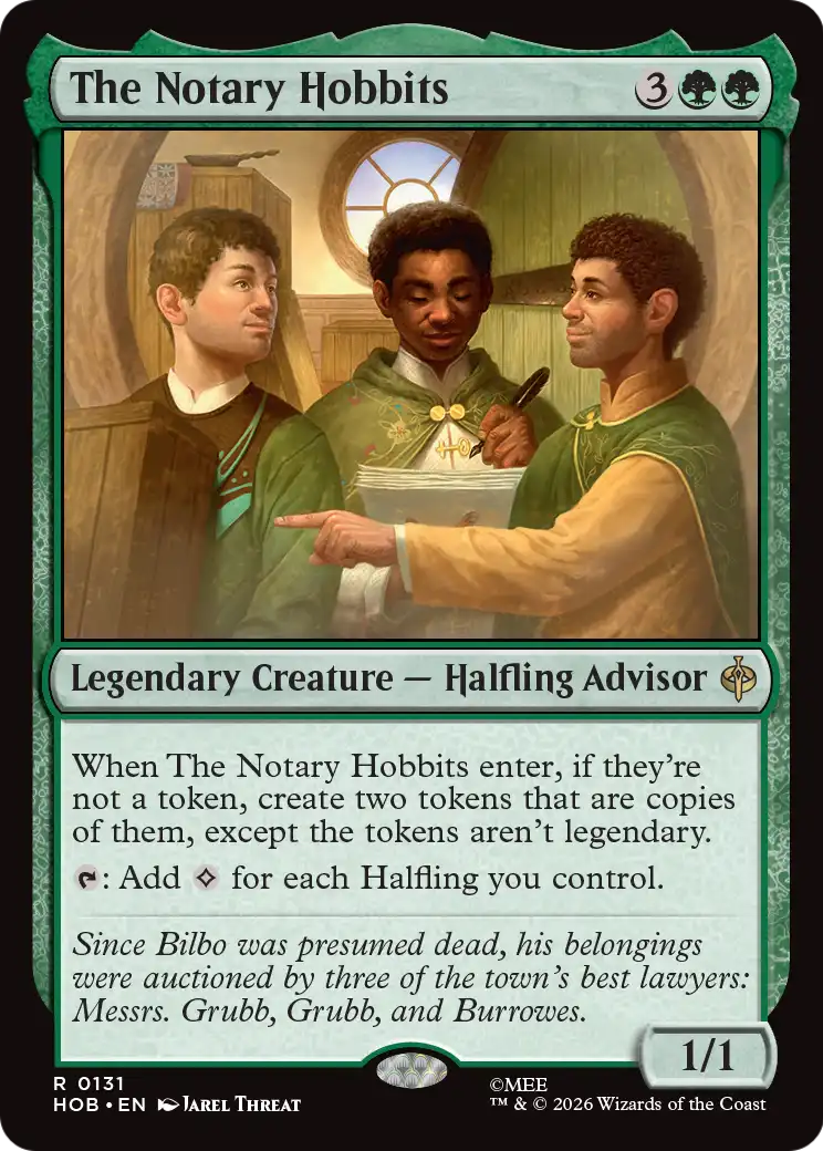 The Notary Hobbits [The Hobbit] | Exor Games Bridgewater