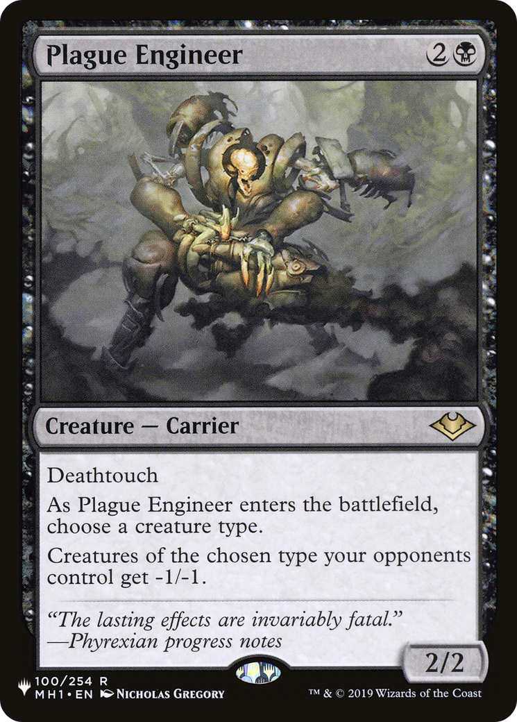 Plague Engineer [The List] | Exor Games Bridgewater