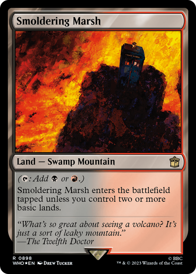 Smoldering Marsh (Surge Foil) [Doctor Who] | Exor Games Bridgewater