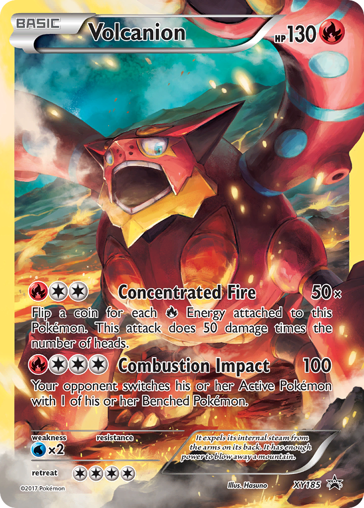 Volcanion (XY185) [XY: Black Star Promos] | Exor Games Bridgewater