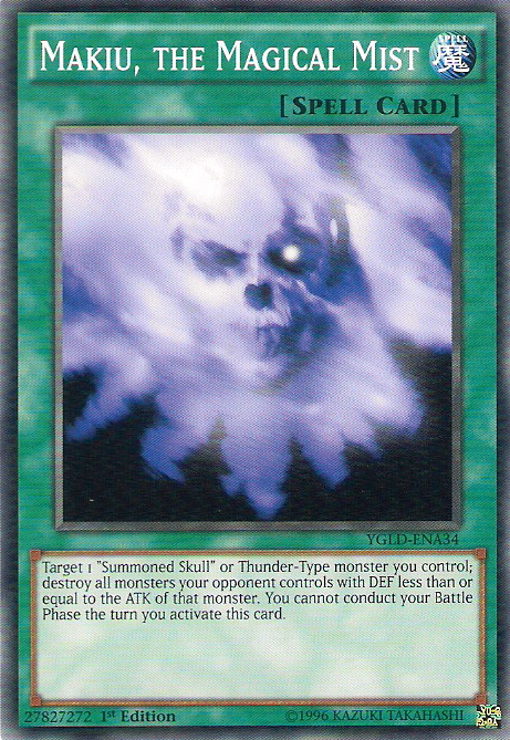 Makiu, the Magical Mist [YGLD-ENA34] Common | Exor Games Bridgewater