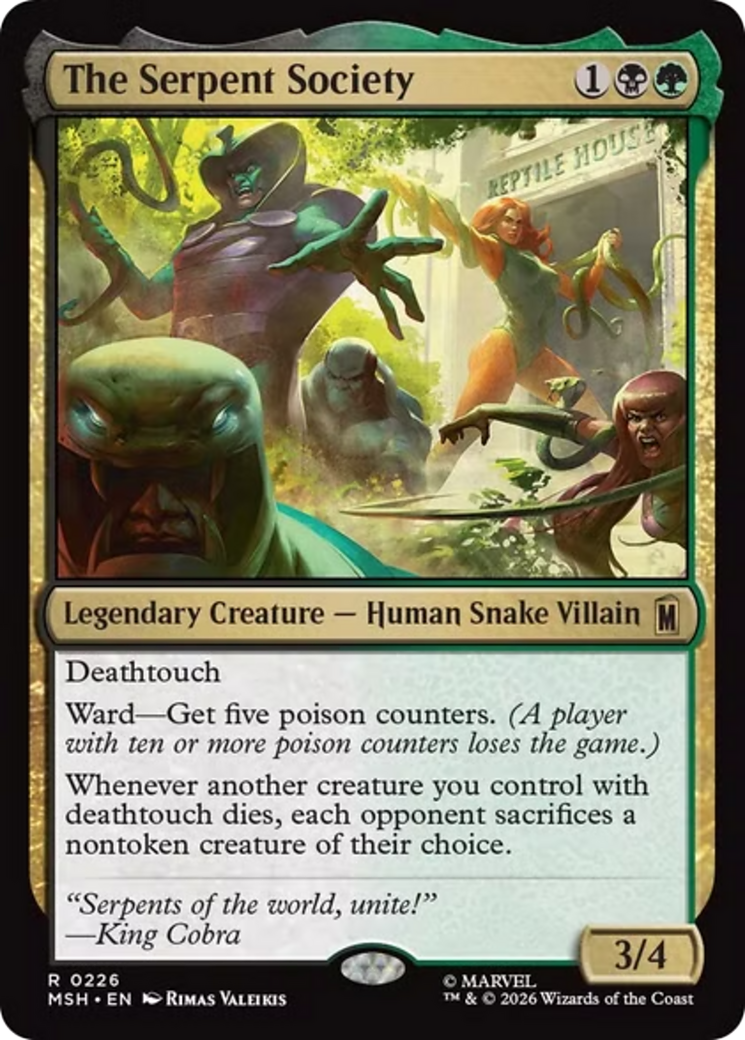 The Serpent Society [Marvel Super Heroes] | Exor Games Bridgewater