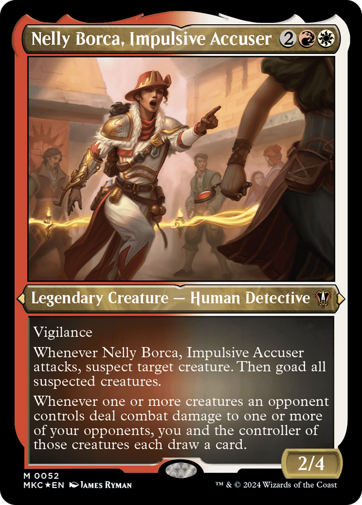 Nelly Borca, Impulsive Accuser (Display Commander) [Murders at Karlov Manor Commander] | Exor Games Bridgewater