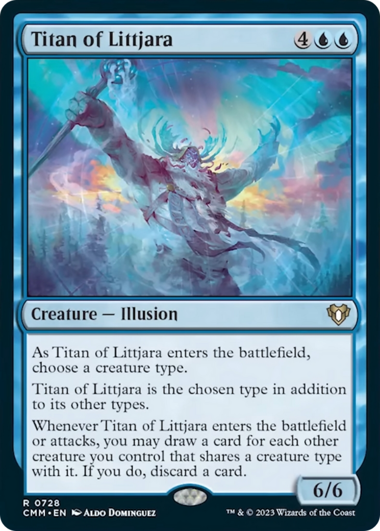 Titan of Littjara [Commander Masters] | Exor Games Bridgewater