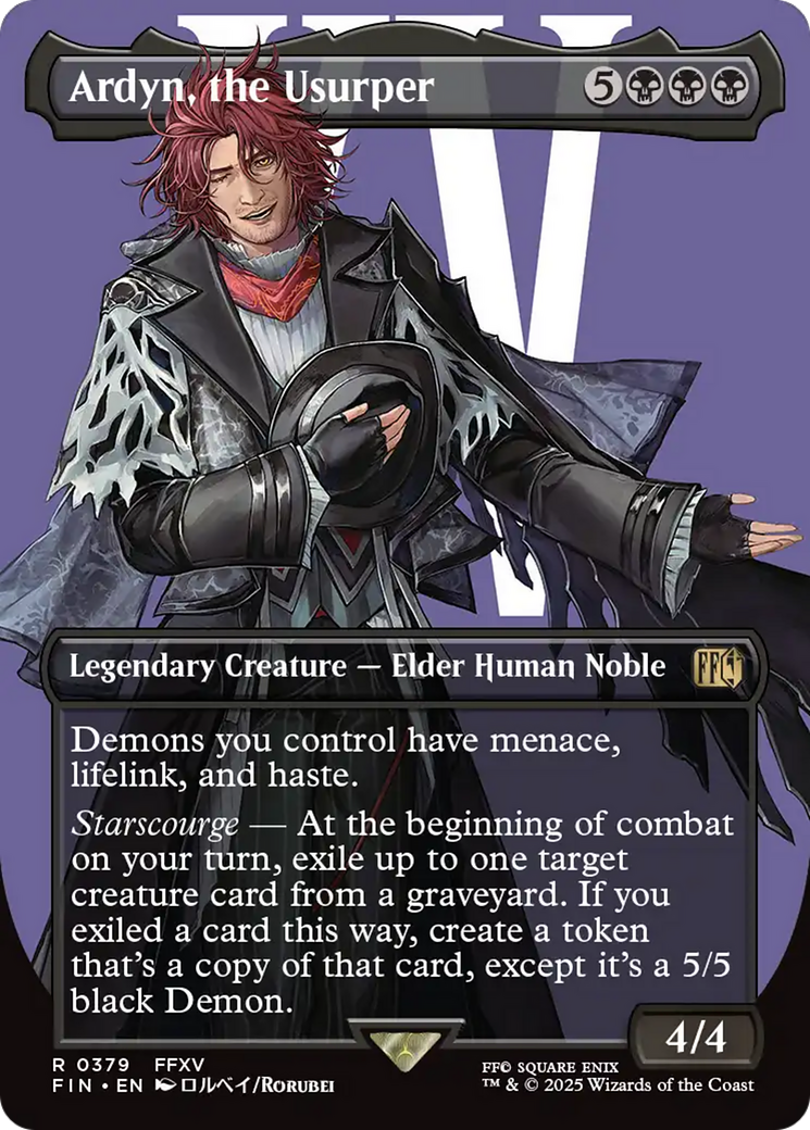 Ardyn, the Usurper (Borderless) (0379) [FINAL FANTASY] | Exor Games Bridgewater