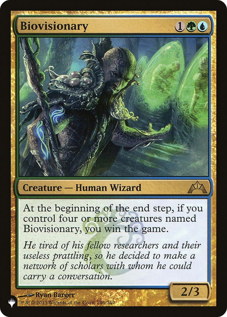 Biovisionary [The List] | Exor Games Bridgewater