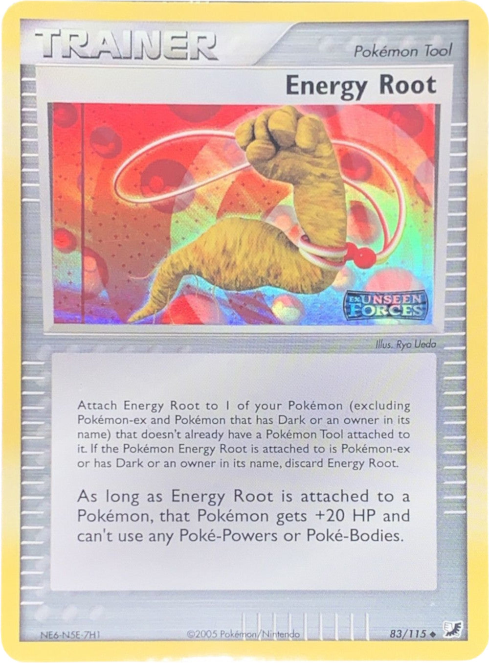 Energy Root (83/115) (Stamped) [EX: Unseen Forces] | Exor Games Bridgewater