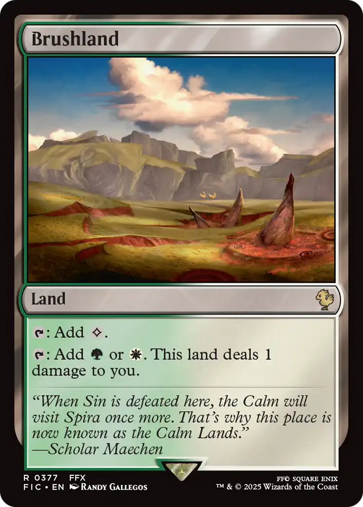 Brushland [FINAL FANTASY Commander] | Exor Games Bridgewater
