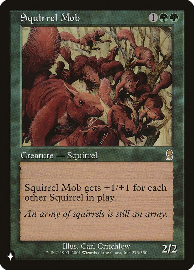 Squirrel Mob [The List] | Exor Games Bridgewater