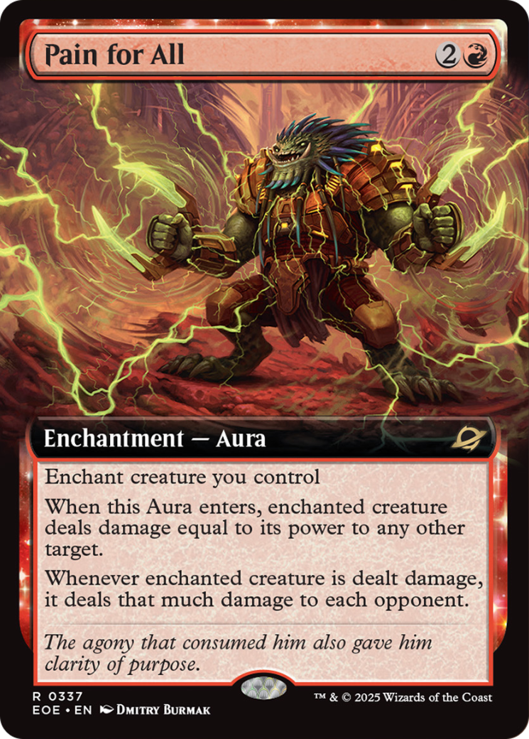 Pain for All (Extended Art) [Edge of Eternities] | Exor Games Bridgewater