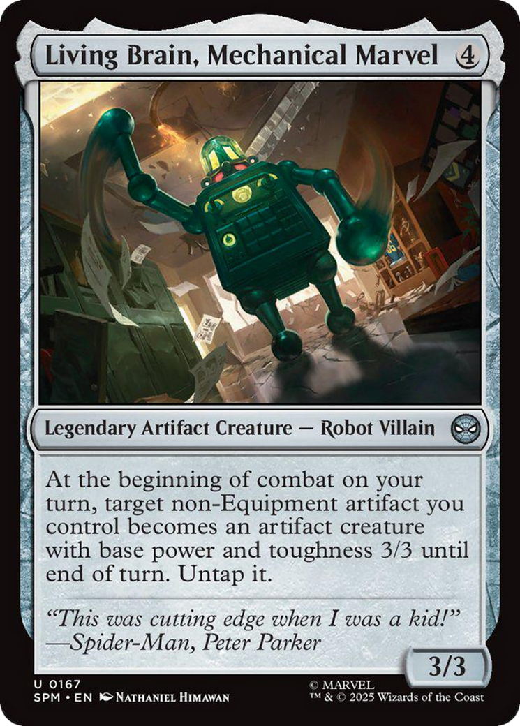Living Brain, Mechanical Marvel [Marvel's Spider-Man] | Exor Games Bridgewater