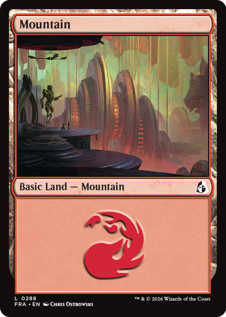 Mountain (0288) [Reality Fracture] | Exor Games Bridgewater