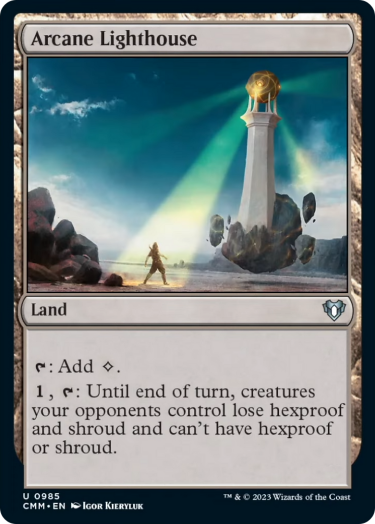 Arcane Lighthouse [Commander Masters] | Exor Games Bridgewater