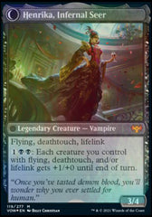 Henrika Domnathi // Henrika, Infernal Seer [Innistrad: Crimson Vow Prerelease Promos] | Exor Games Bridgewater