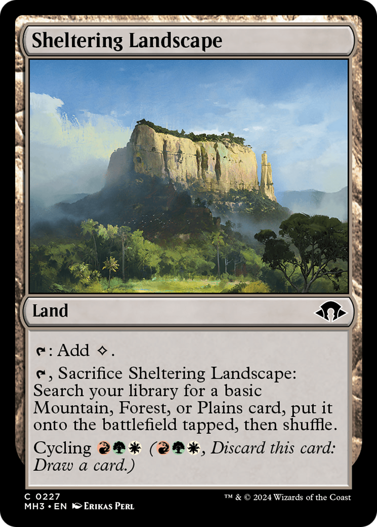 Sheltering Landscape [Modern Horizons 3] | Exor Games Bridgewater