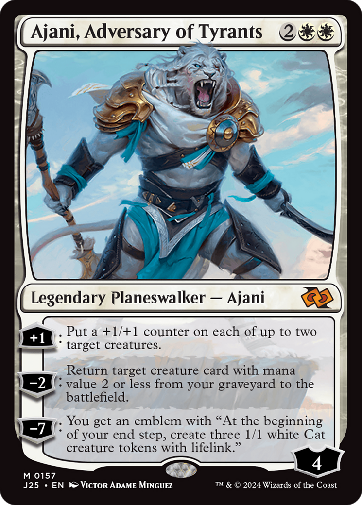 Ajani, Adversary of Tyrants [Foundations Jumpstart] | Exor Games Bridgewater