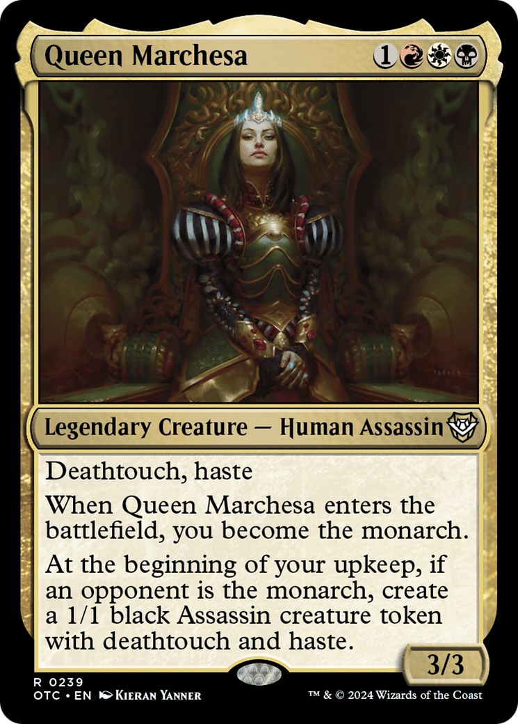 Queen Marchesa [Outlaws of Thunder Junction Commander] | Exor Games Bridgewater