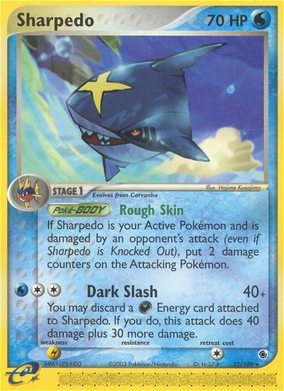 Sharpedo (22/109) [EX: Ruby & Sapphire] | Exor Games Bridgewater