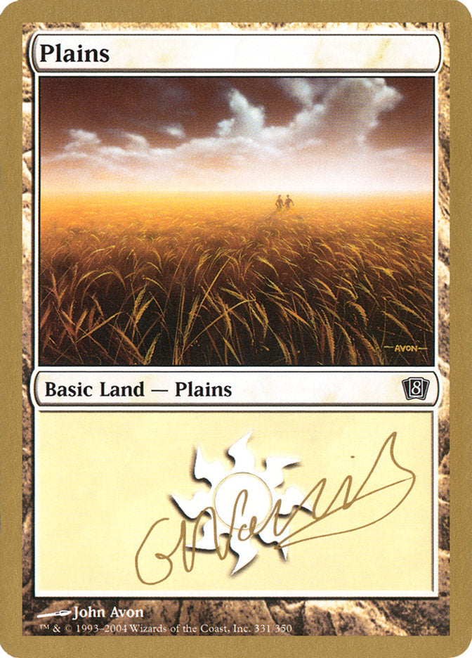 Plains (gn331) (Gabriel Nassif) [World Championship Decks 2004] | Exor Games Bridgewater