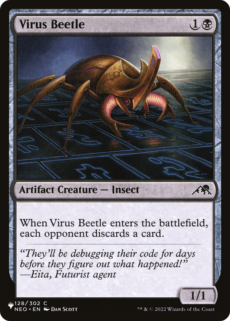 Virus Beetle [The List Reprints] | Exor Games Bridgewater