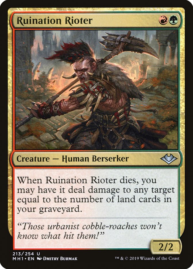 Ruination Rioter [Modern Horizons] | Exor Games Bridgewater