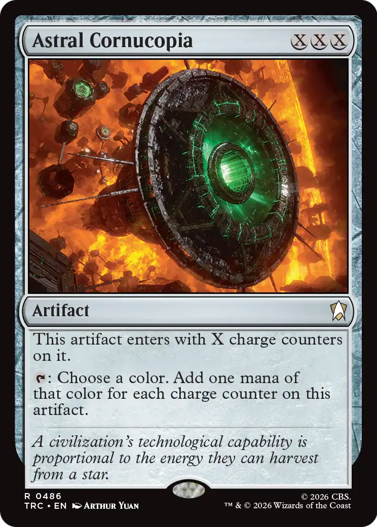 Astral Cornucopia (Surge Foil) [Star Trek Commander] | Exor Games Bridgewater