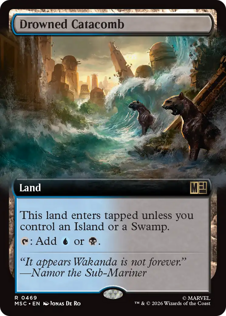 Drowned Catacomb (Extended Art) [Marvel Super Heroes Commander] | Exor Games Bridgewater