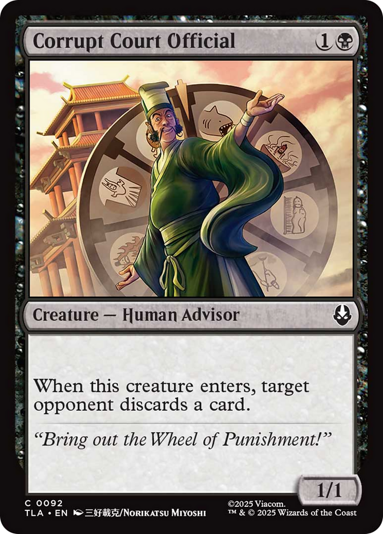 Corrupt Court Official [Avatar: The Last Airbender] | Exor Games Bridgewater