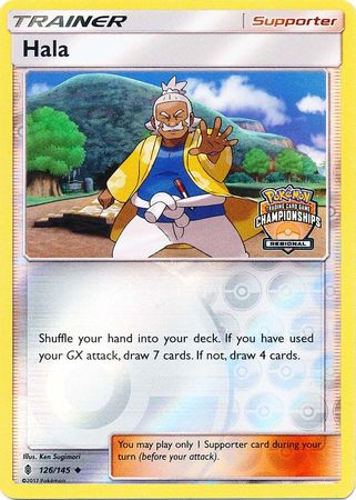 Hala (126/145) (Regional Championship Promo) [Sun & Moon: Guardians Rising] | Exor Games Bridgewater