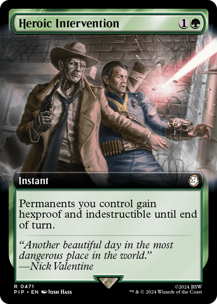 Heroic Intervention (Extended Art) [Fallout] | Exor Games Bridgewater