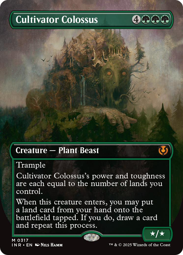 Cultivator Colossus (Borderless) [Innistrad Remastered] | Exor Games Bridgewater