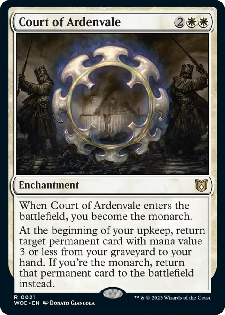 Court of Ardenvale [Wilds of Eldraine Commander] | Exor Games Bridgewater