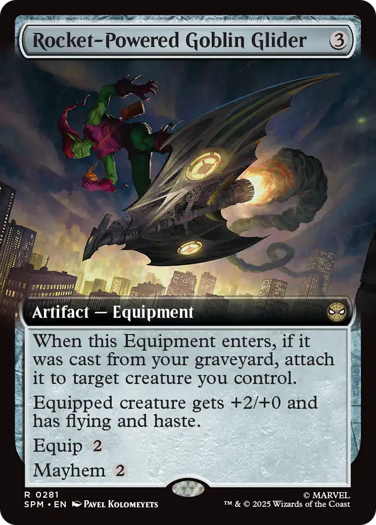 Rocket-Powered Goblin Glider (Extended Art) [Marvel's Spider-Man] | Exor Games Bridgewater