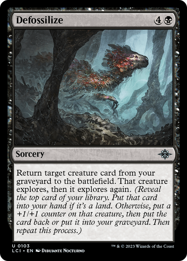 Defossilize [The Lost Caverns of Ixalan] | Exor Games Bridgewater