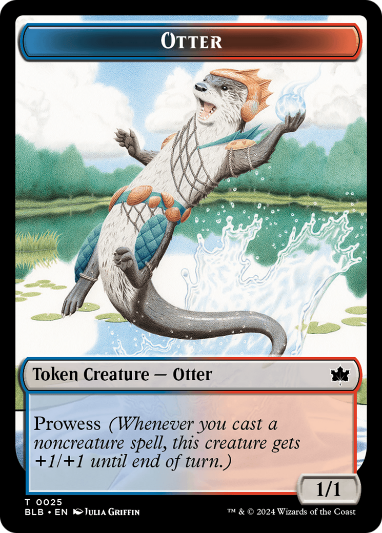 Otter Token [Bloomburrow Tokens] | Exor Games Bridgewater