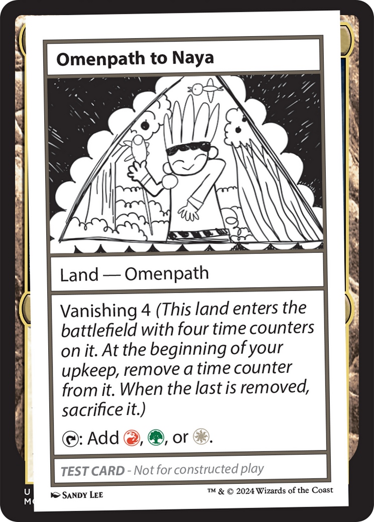 Omenpath to Naya [Mystery Booster 2 Playtest Cards] | Exor Games Bridgewater