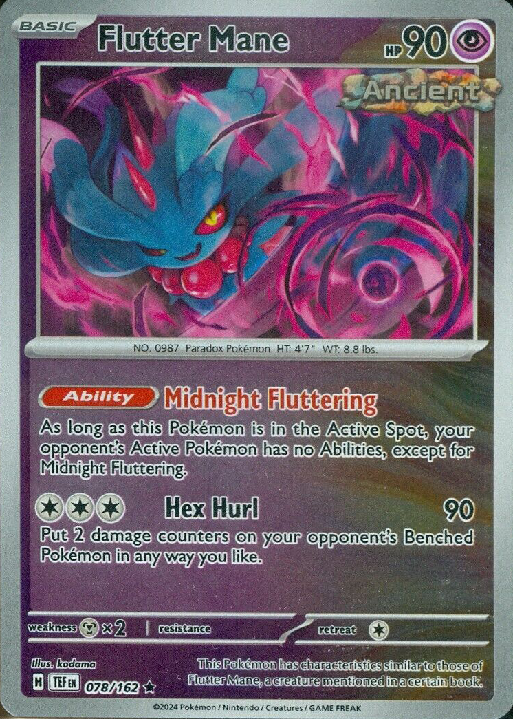 Flutter Mane (078/162) [Scarlet & Violet: Temporal Forces] | Exor Games Bridgewater