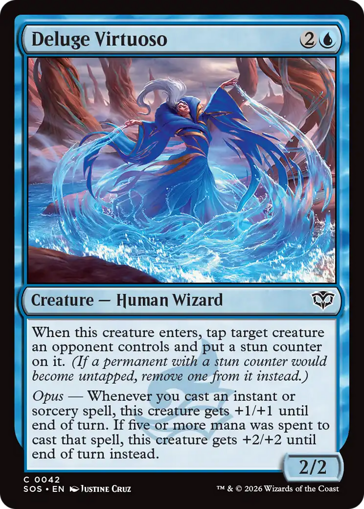 Deluge Virtuoso [Secrets of Strixhaven] | Exor Games Bridgewater
