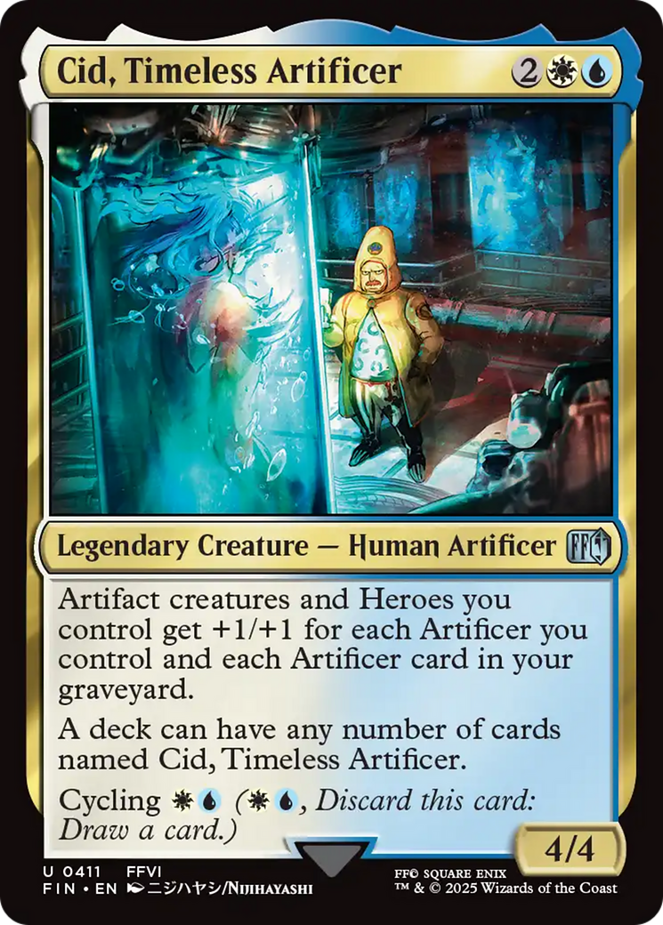 Cid, Timeless Artificer (0411) [FINAL FANTASY] | Exor Games Bridgewater