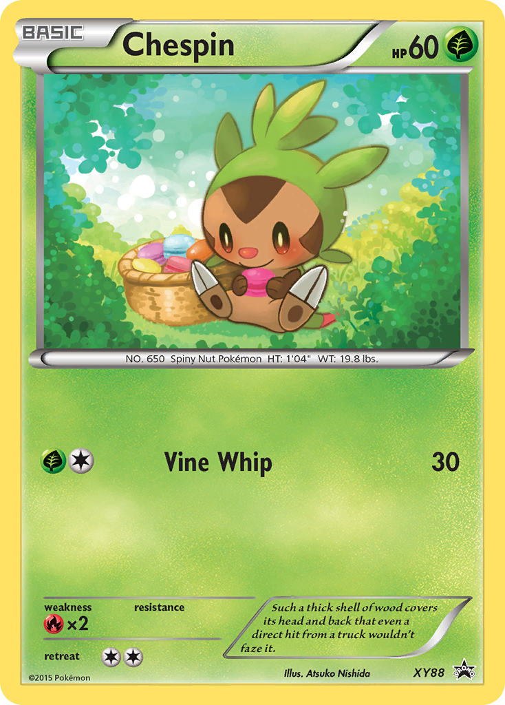 Chespin (XY88) (Collector Chest) [XY: Black Star Promos] | Exor Games Bridgewater
