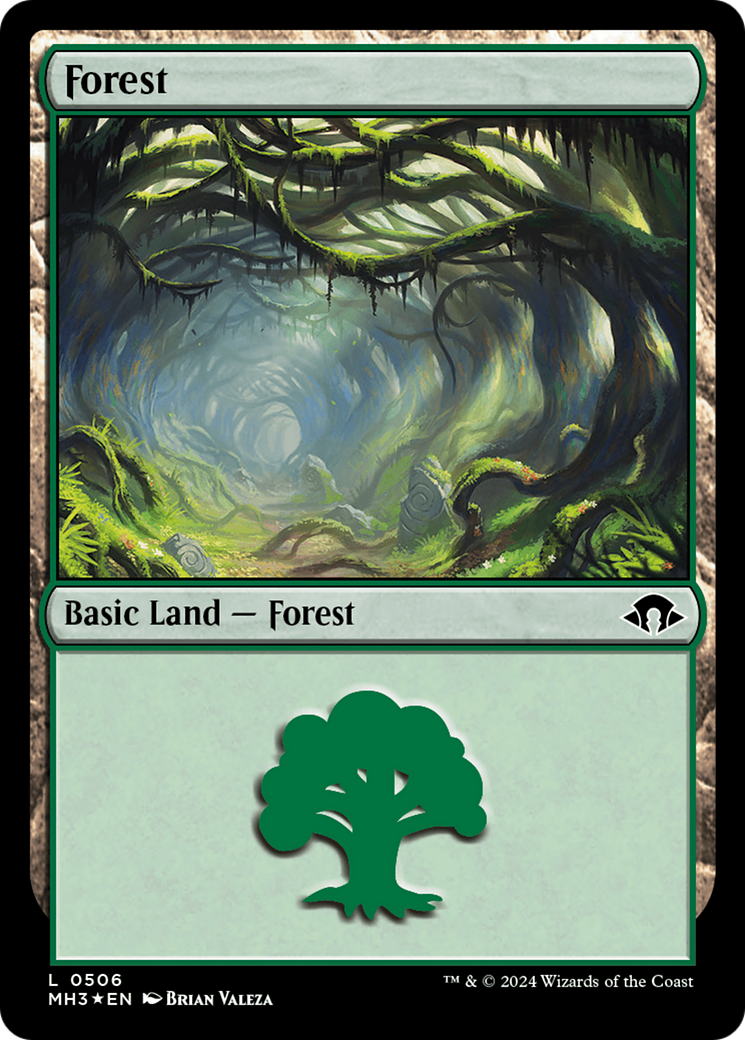 Forest (0506) (Ripple Foil) [Modern Horizons 3] | Exor Games Bridgewater