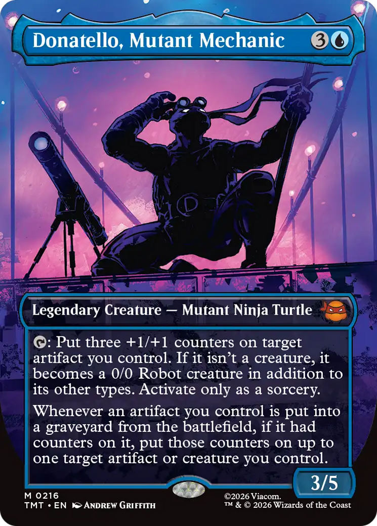 Donatello, Mutant Mechanic (Borderless) [Teenage Mutant Ninja Turtles] | Exor Games Bridgewater