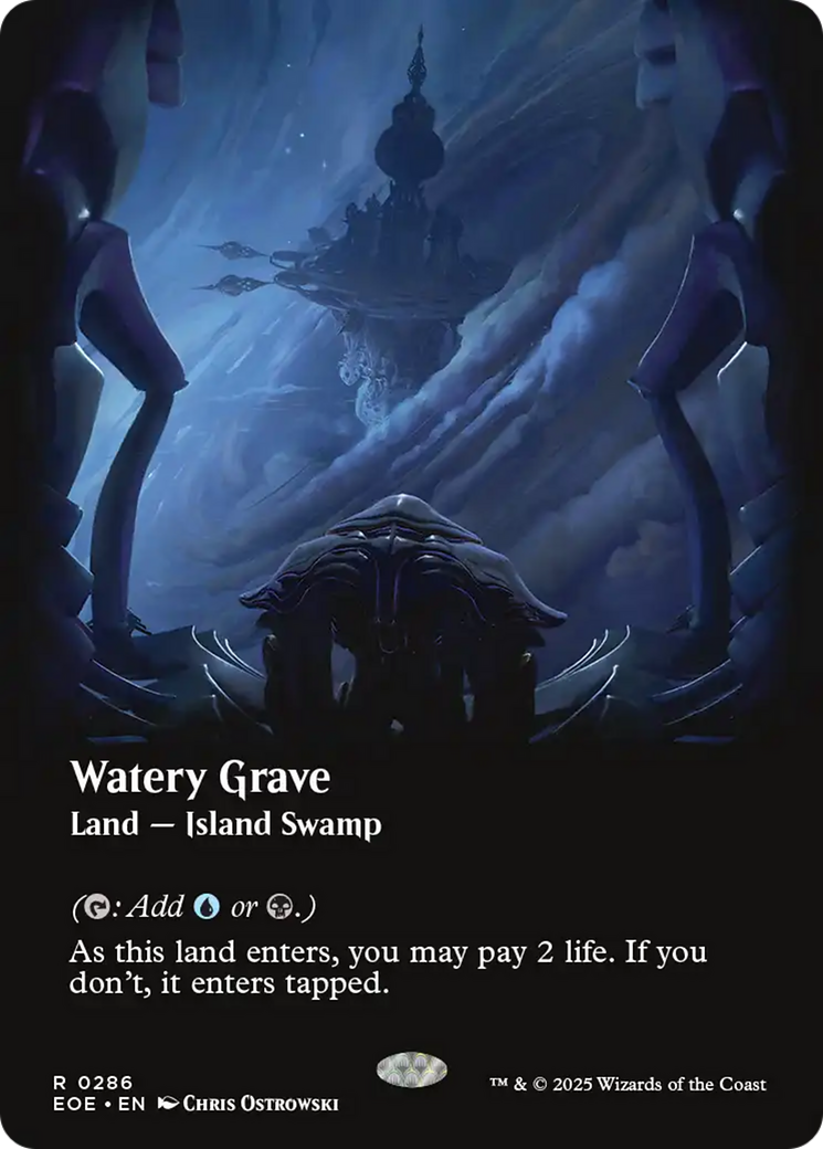 Watery Grave (Borderless) [Edge of Eternities] | Exor Games Bridgewater